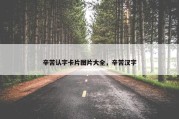 辛苦认字卡片图片大全，辛苦汉字