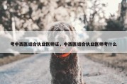 考中西医结合执业医师证，中西医结合执业医师考什么