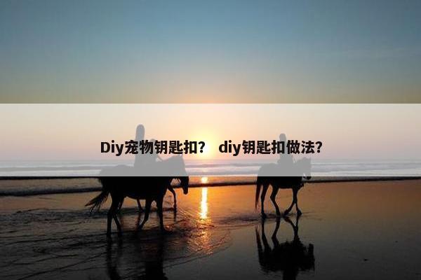 Diy宠物钥匙扣? diy钥匙扣做法? Diy宠物钥匙扣? diy钥匙扣做法?