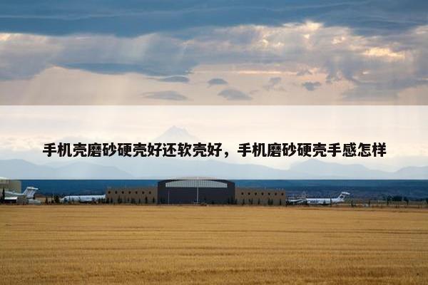 手机壳磨砂硬壳好还软壳好,手机磨砂硬壳手感怎样 手机壳磨砂硬壳好还软壳好,手机磨砂硬壳手感怎样