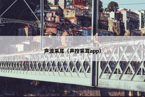 声波采耳（声控采耳app）