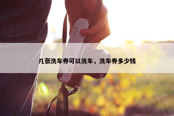 几张洗车券可以洗车，洗车券多少钱