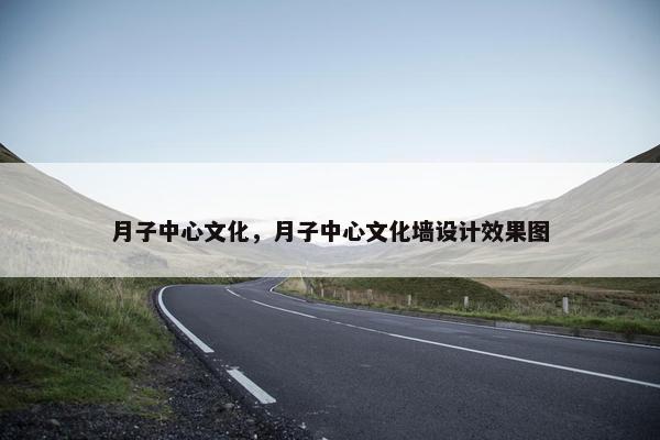 月子中心文化，月子中心文化墙设计效果图