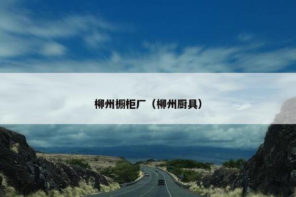 柳州橱柜厂（柳州厨具）