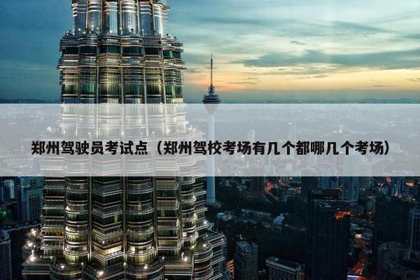 郑州驾驶员考试点（郑州驾校考场有几个都哪几个考场）