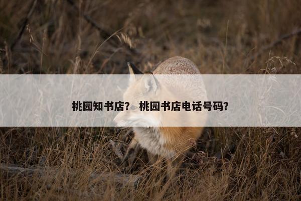 桃园知书店？ 桃园书店电话号码？