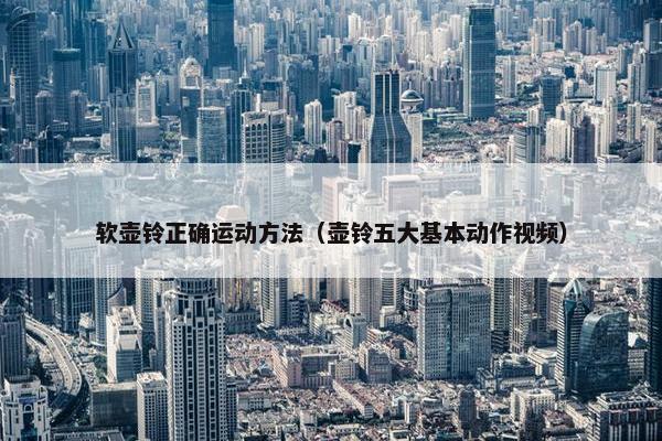 软壶铃正确运动方法（壶铃五大基本动作视频）