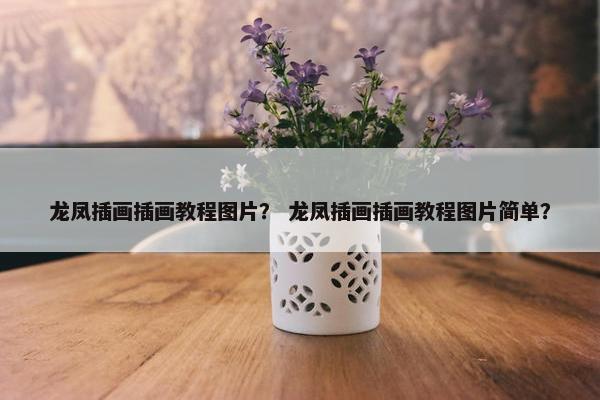 龙凤插画插画教程图片？ 龙凤插画插画教程图片简单？