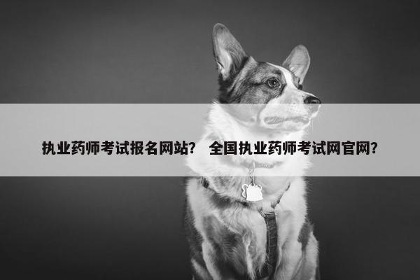 执业药师考试报名网站？ 全国执业药师考试网官网？